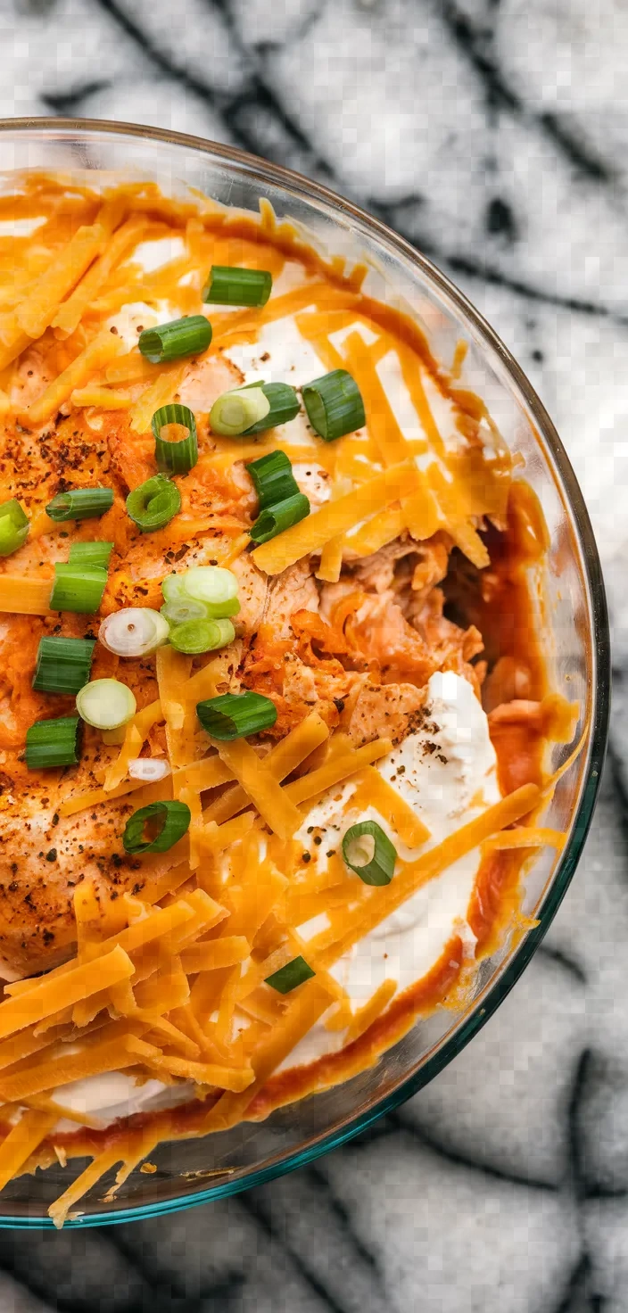 10. Buffalo Chicken Keto Casserole