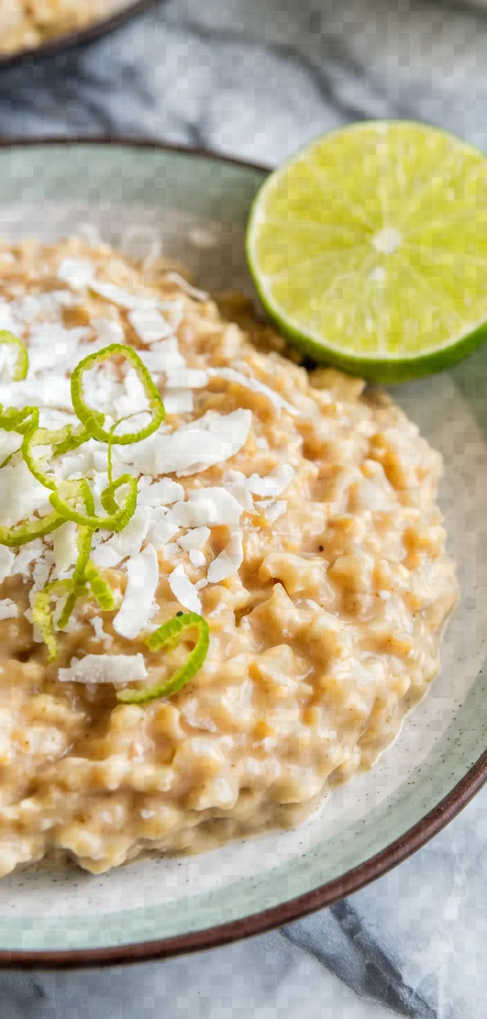 10. Coconut Lime Oatmeal