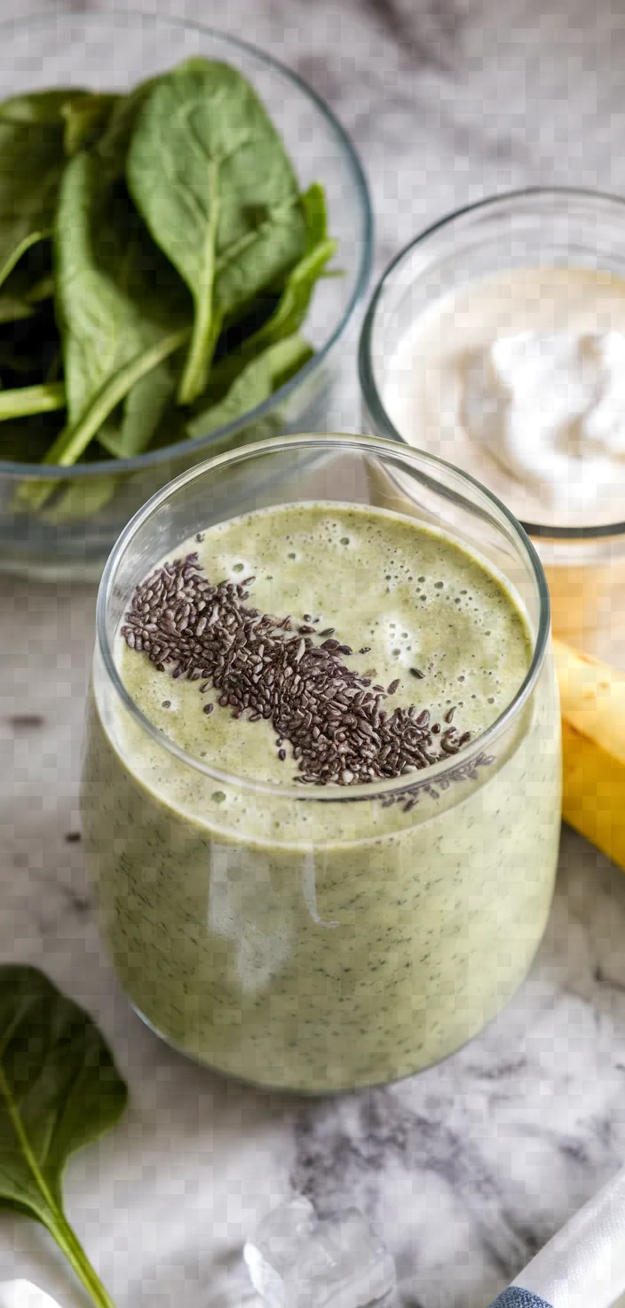 11. Low Calorie Spinach Smoothie