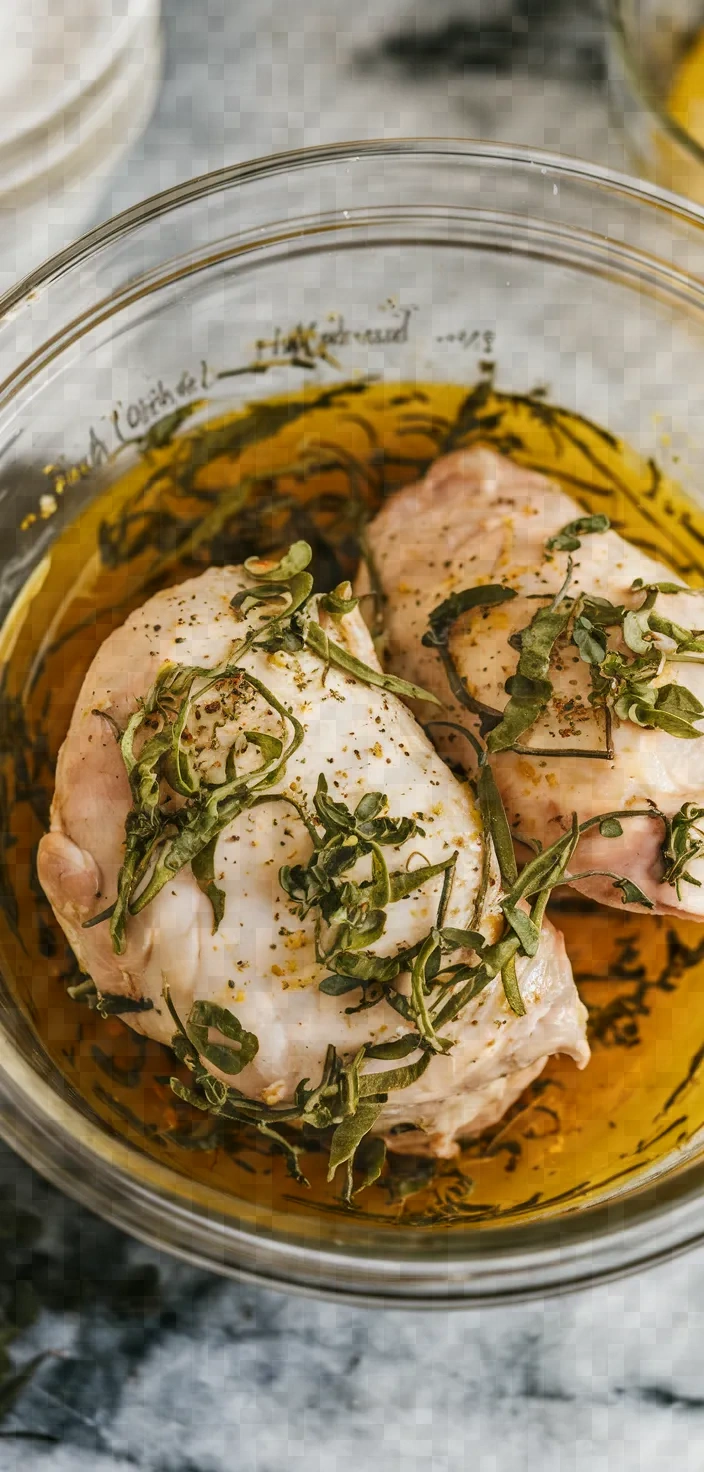 11. Mustard Herb Chicken Marinade