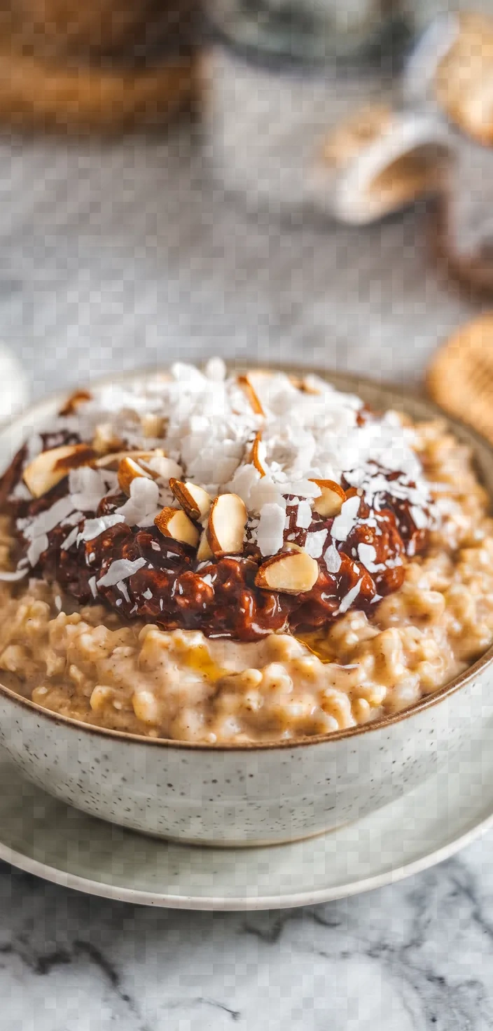 12. Almond Joy Oatmeal