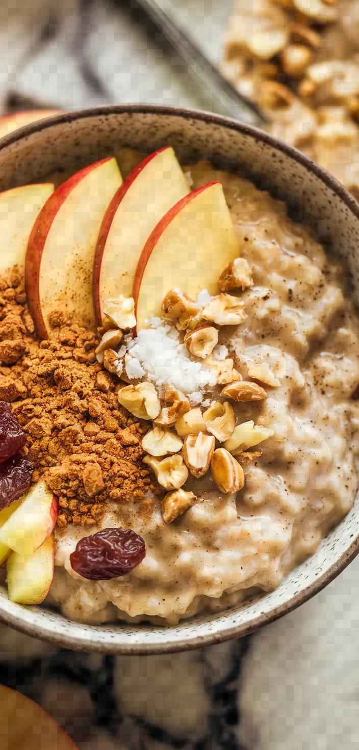 12. Apple and Cinnamon Oatmeal