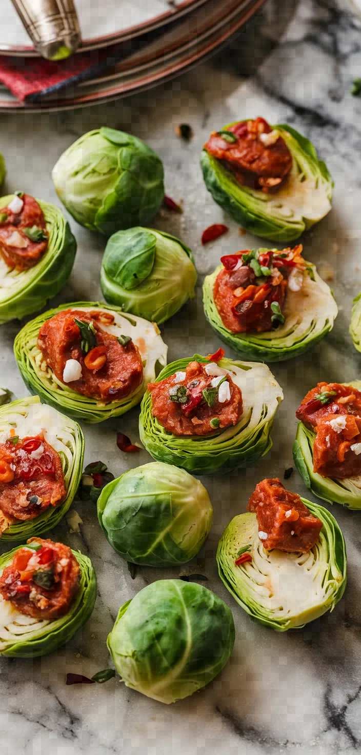 12. Spicy Chorizo Christmas Sprouts