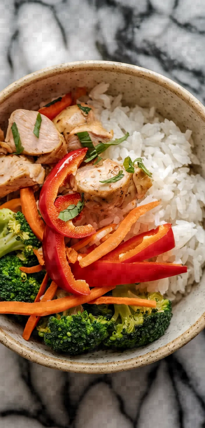 13. Asian Stir-Fry Dinner Bowl