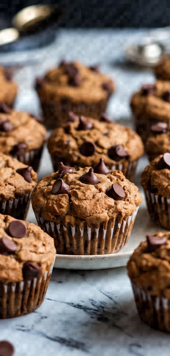 13. Plantain Chocolate Chip Muffins