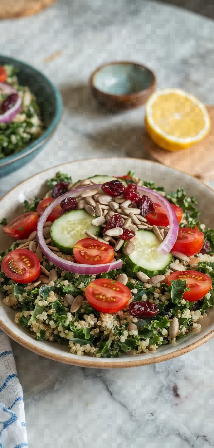 13. Veganuary Quinoa & Kale Salad