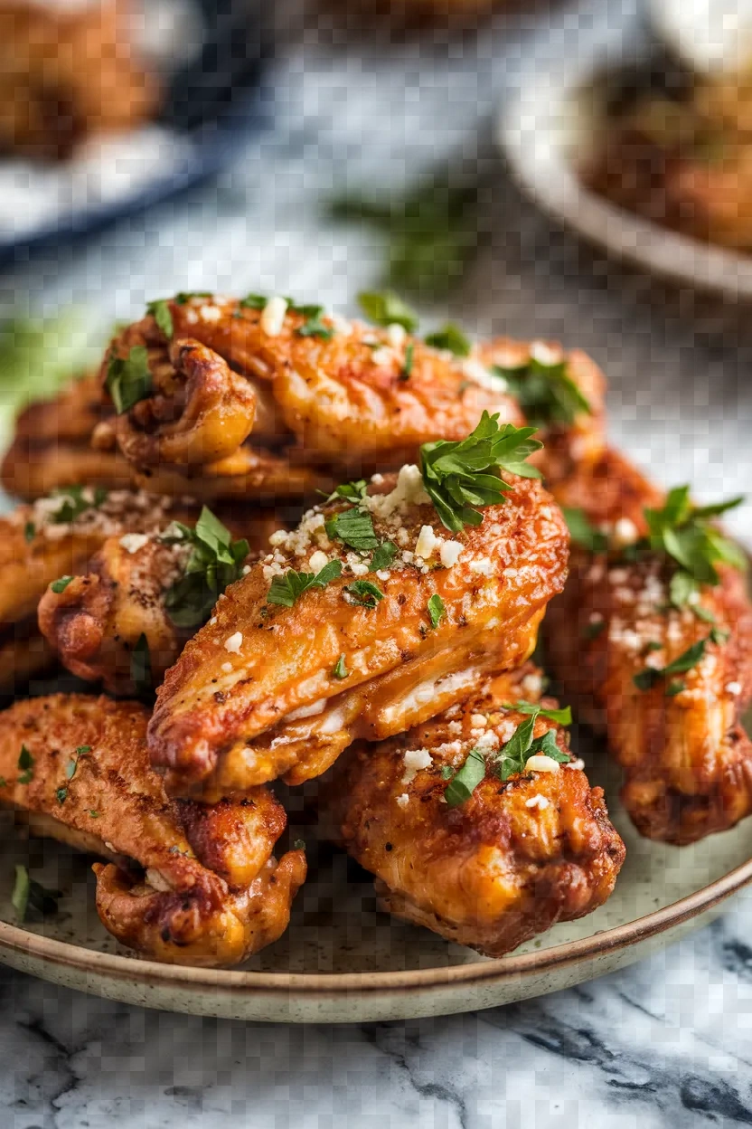 14. Garlic Parmesan Wings