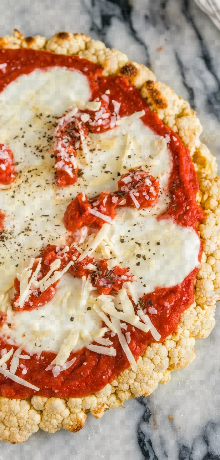 14. Low Calorie Cauliflower Crust Pizza