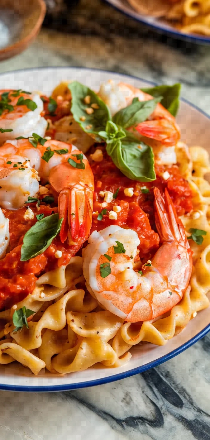 14. Shrimp Fra Diavolo Pasta