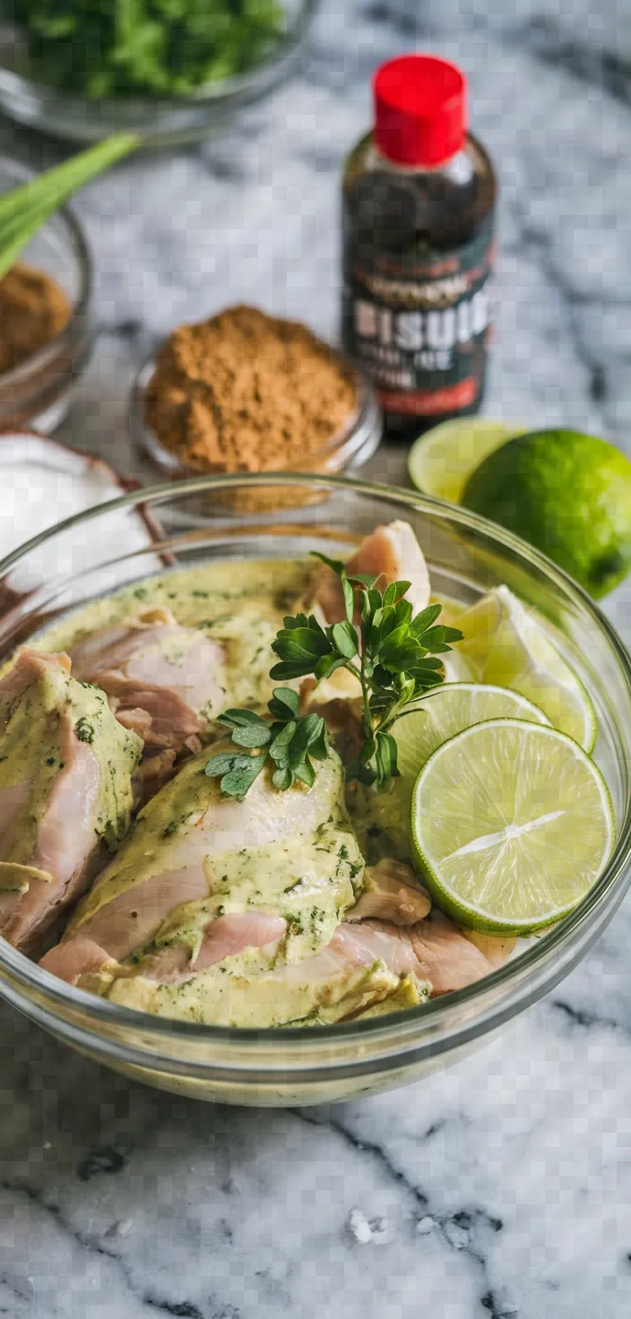 15. Green Curry Chicken Marinade