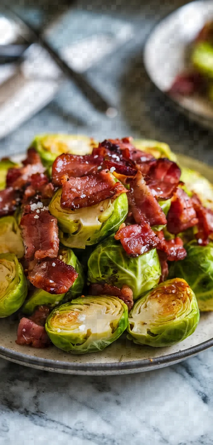 16. Cider-Glazed Bacon Brussels Sprouts