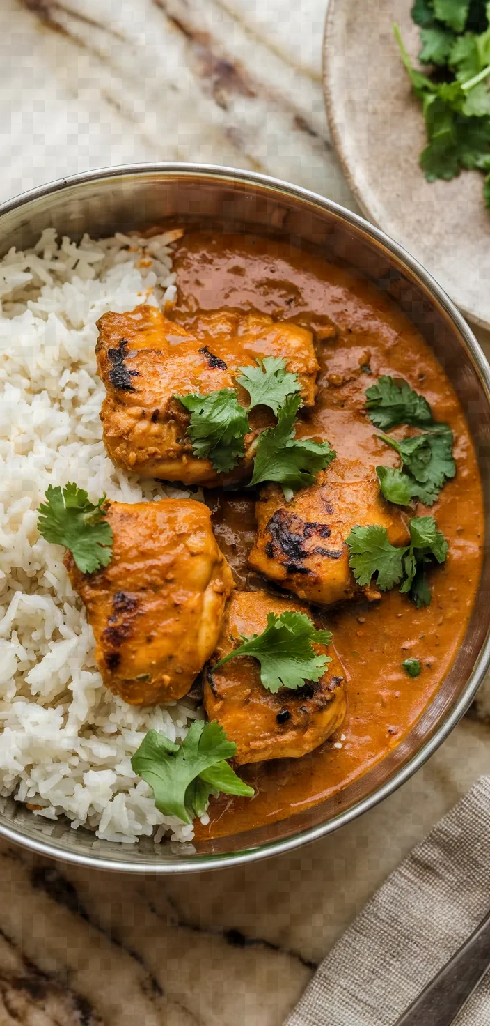 16. Indian Tikka Masala Dinner Bowl