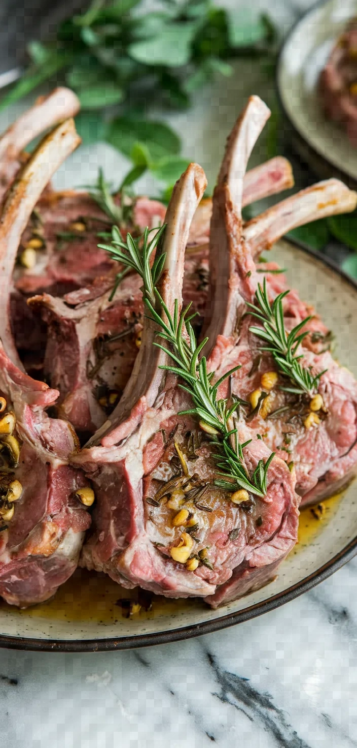 16. Rosemary and Thyme Lamb Chops