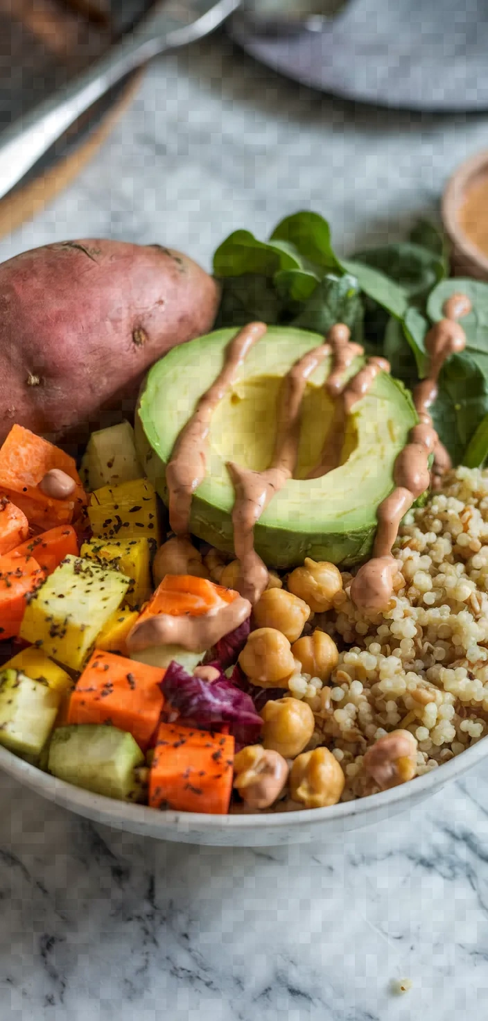 19. Roasted Veggie Power Dinner Bowl