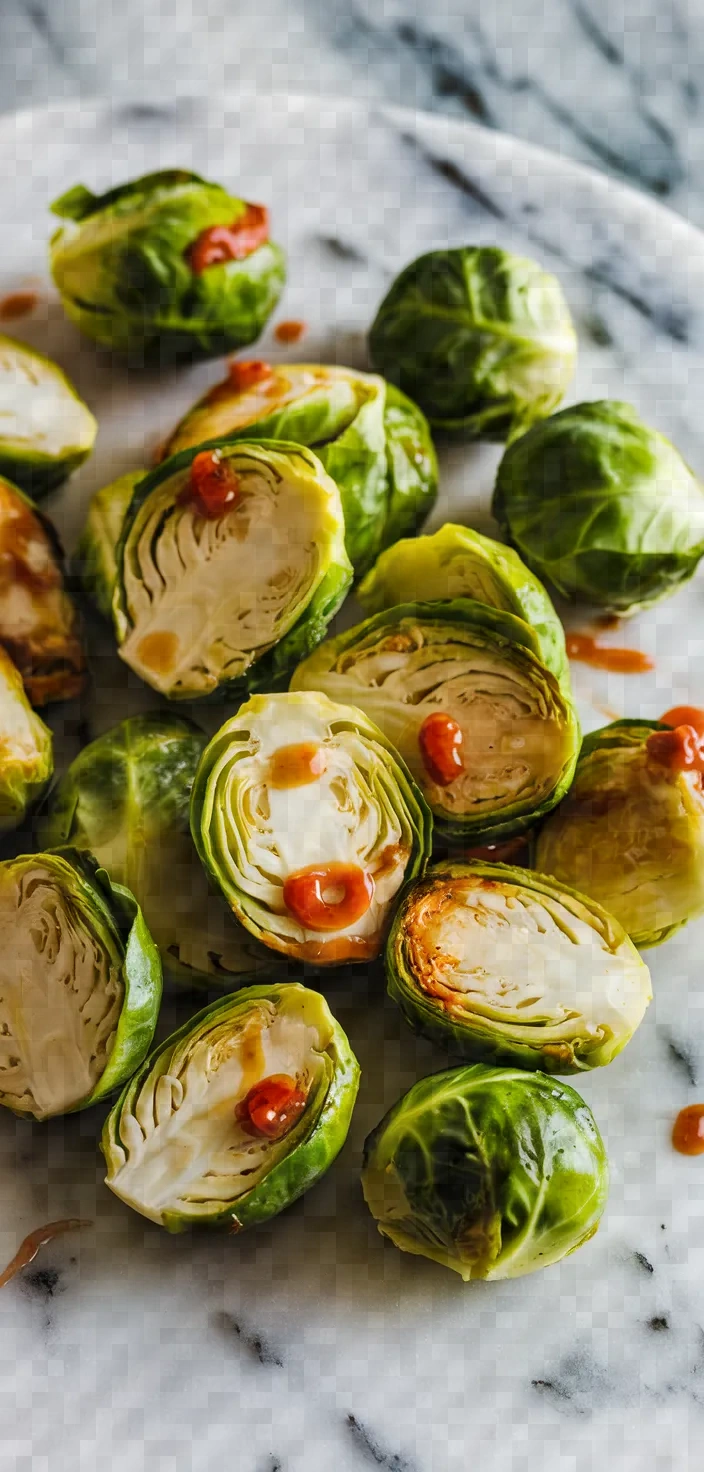 2. Honey Sriracha Brussels Sprouts