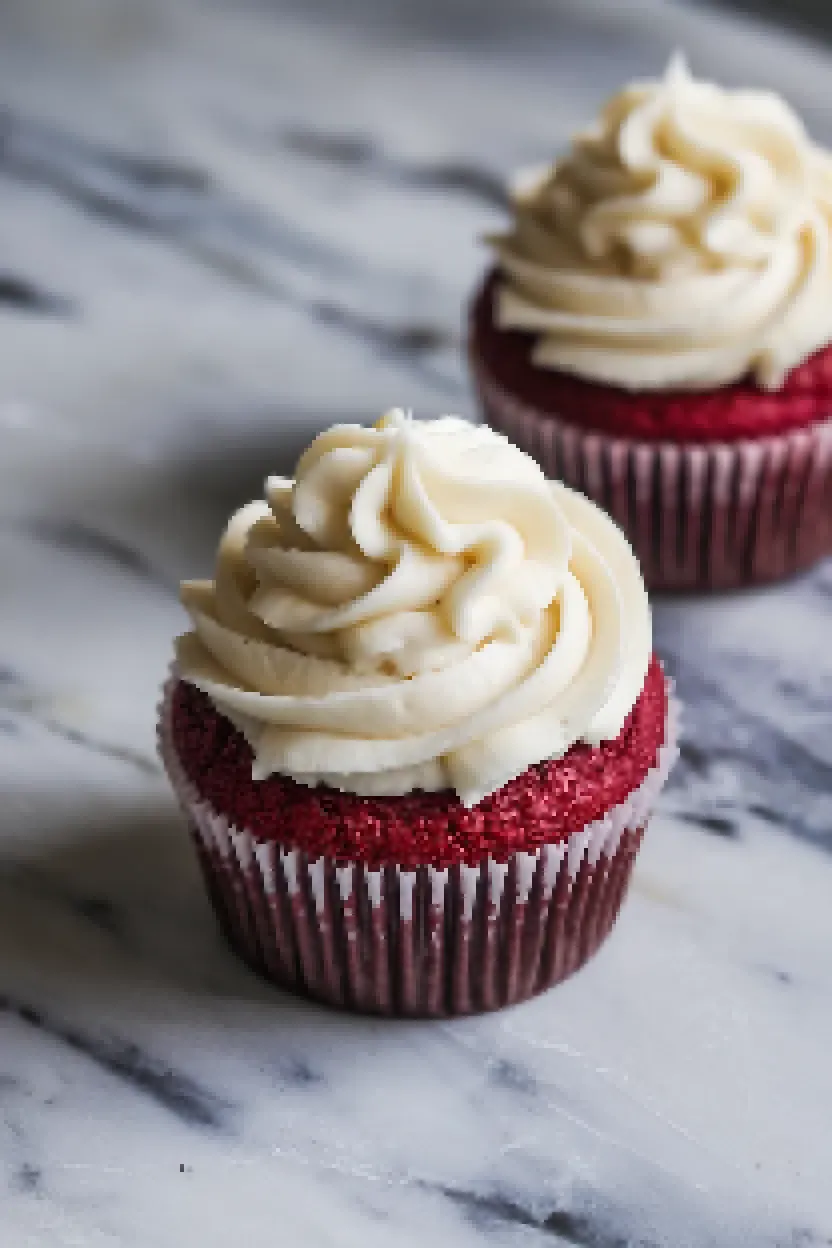 2. Valentine's Day Red Velvet Cupcakes