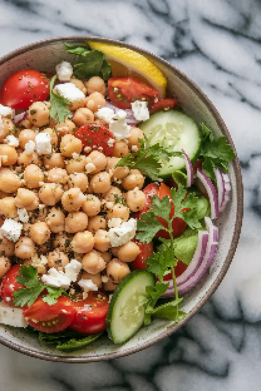 21. Chickpea Salad