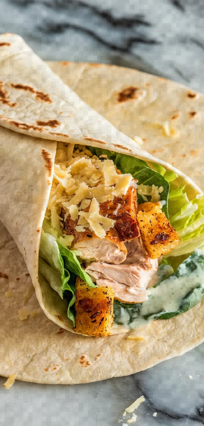 3. Chicken Caesar Wrap