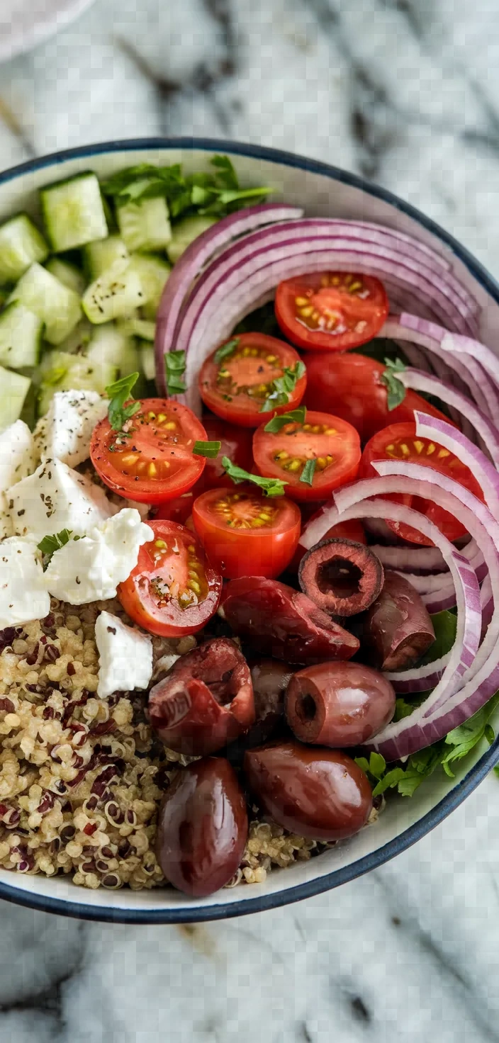 3. Greek Salad Dinner Bowl