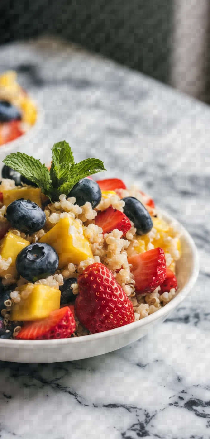 3. Quinoa Fruit Salad