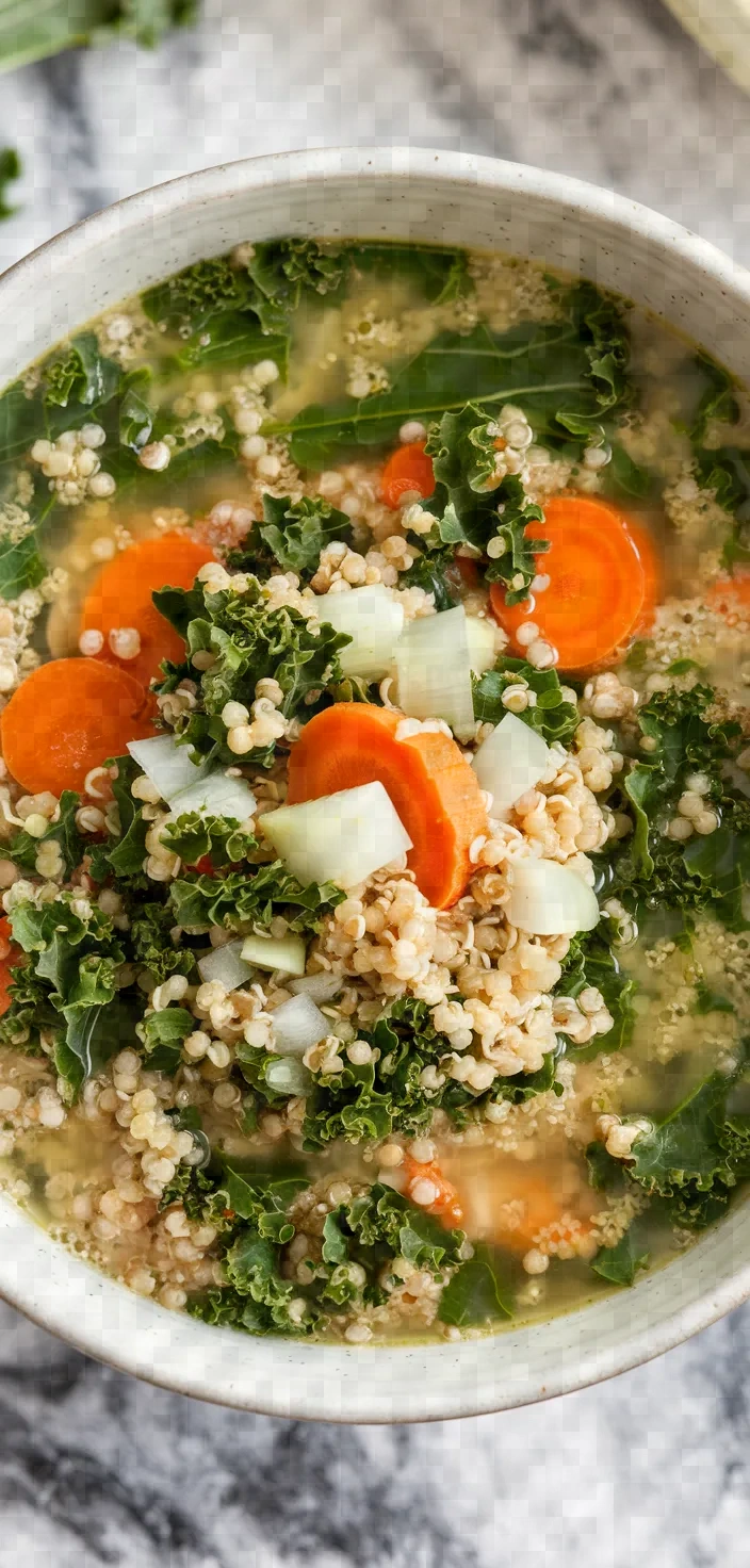 3. Quinoa and Kale Detoxifying Soup