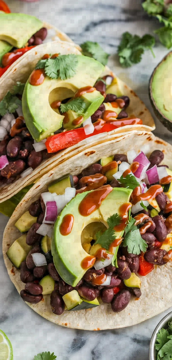 3. Spicy Veganuary Veggie Tacos