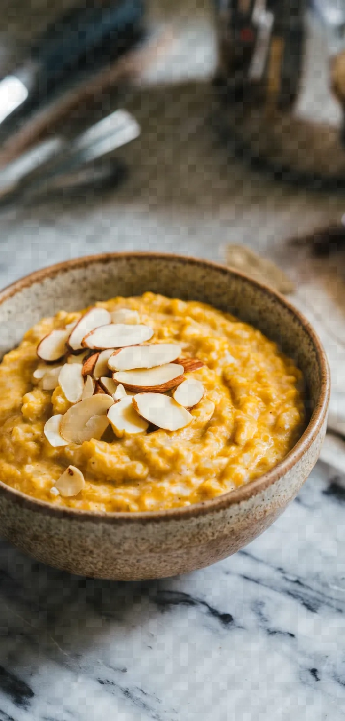 3. Turmeric Golden Milk Oatmeal