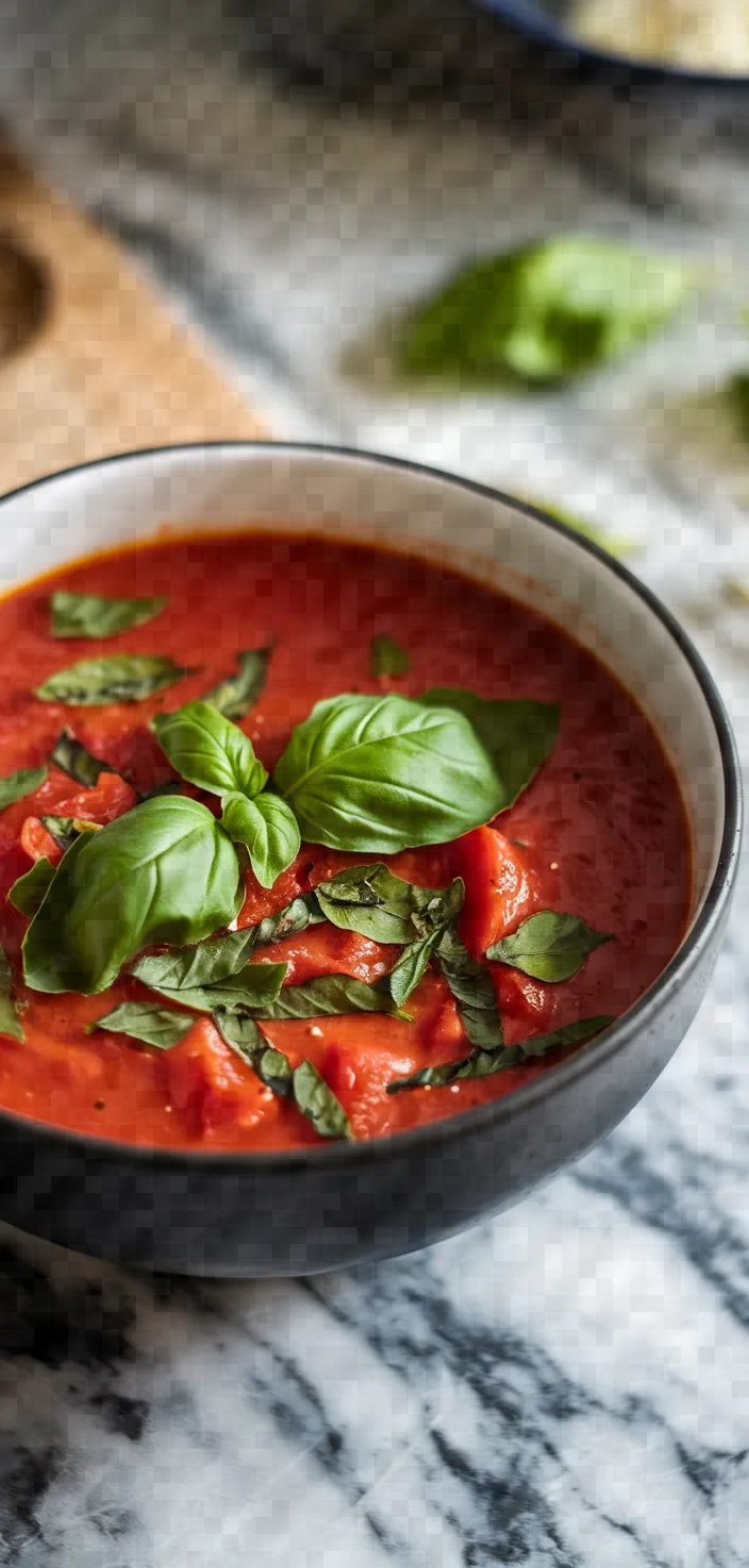 4. Tomato Basil Nourishing Soup