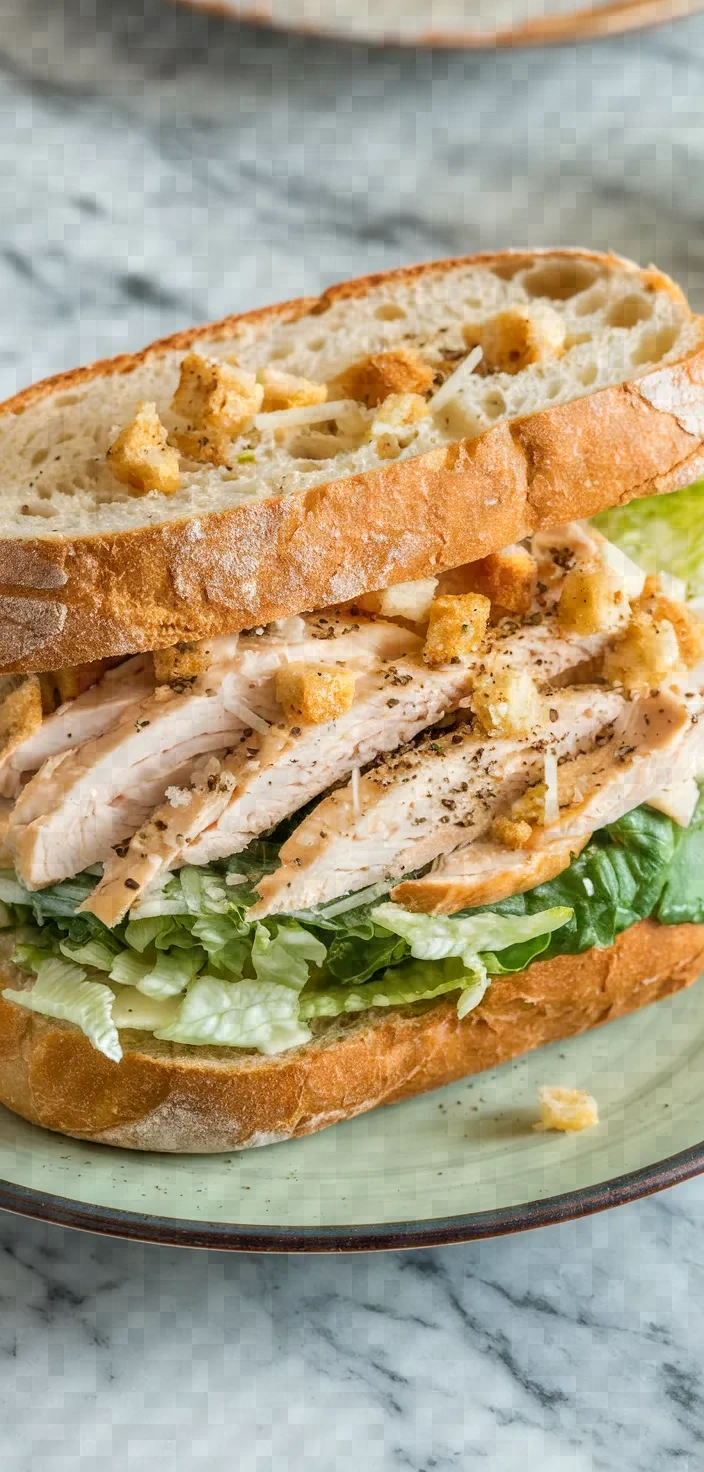 5. Chicken Caesar Sandwich