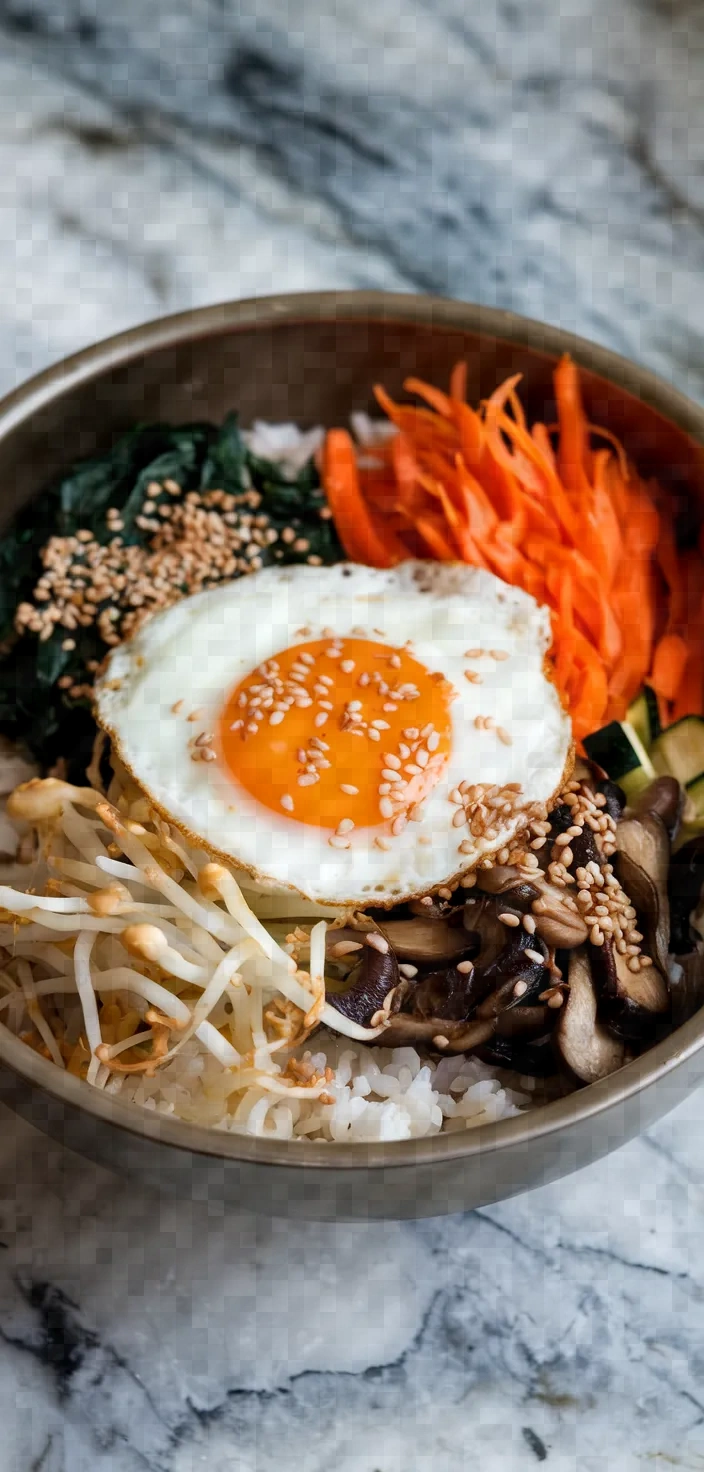 5. Korean Bibimbap Dinner Bowl