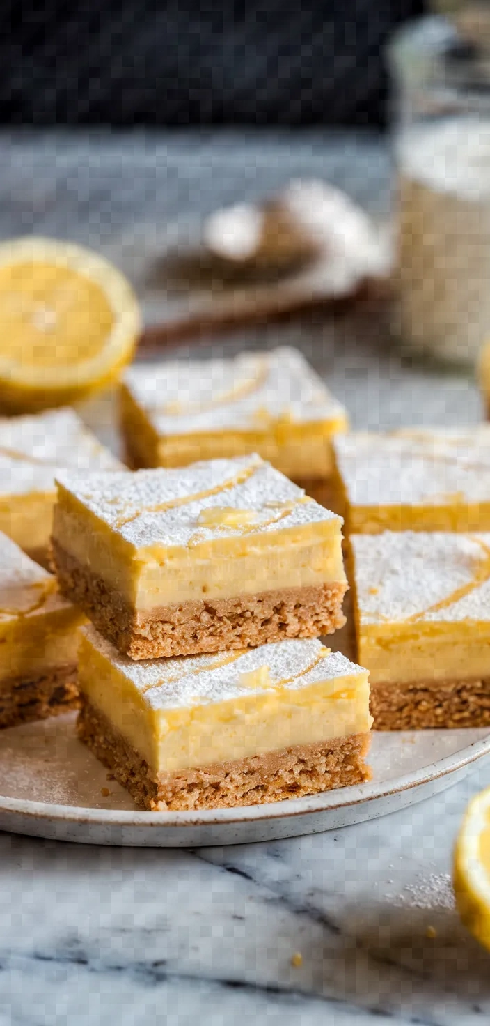 6. Almond Flour Lemon Bars