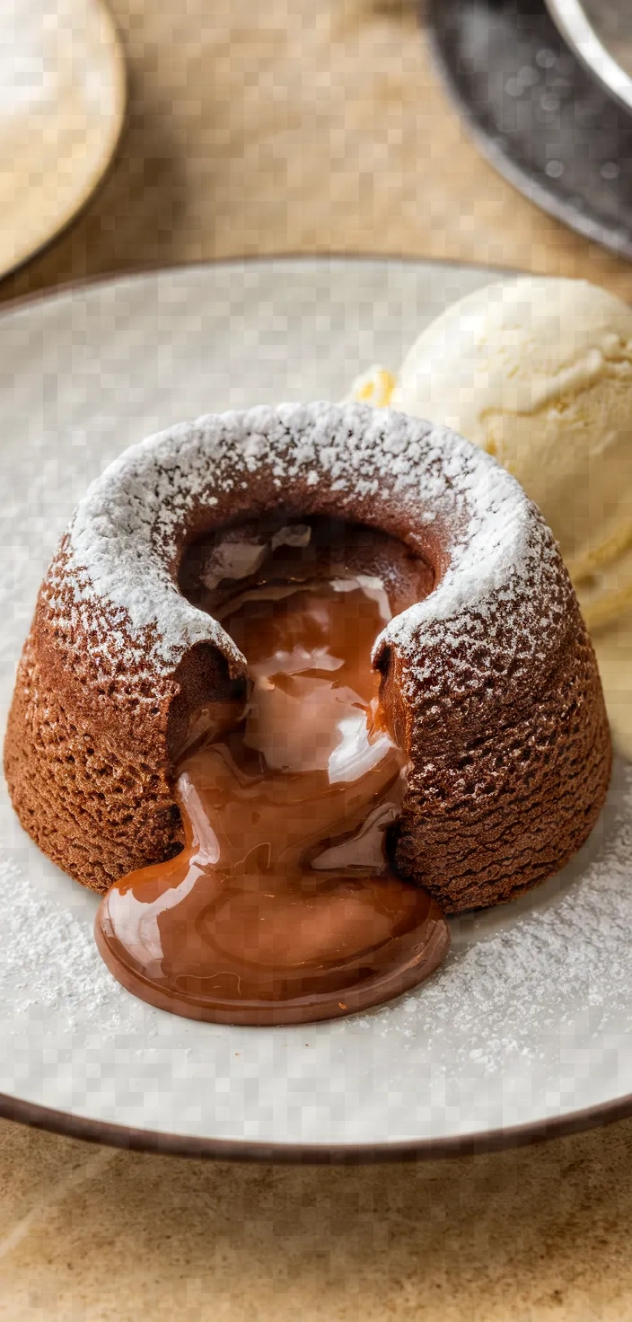 6. Molten Chocolate Lava Cake