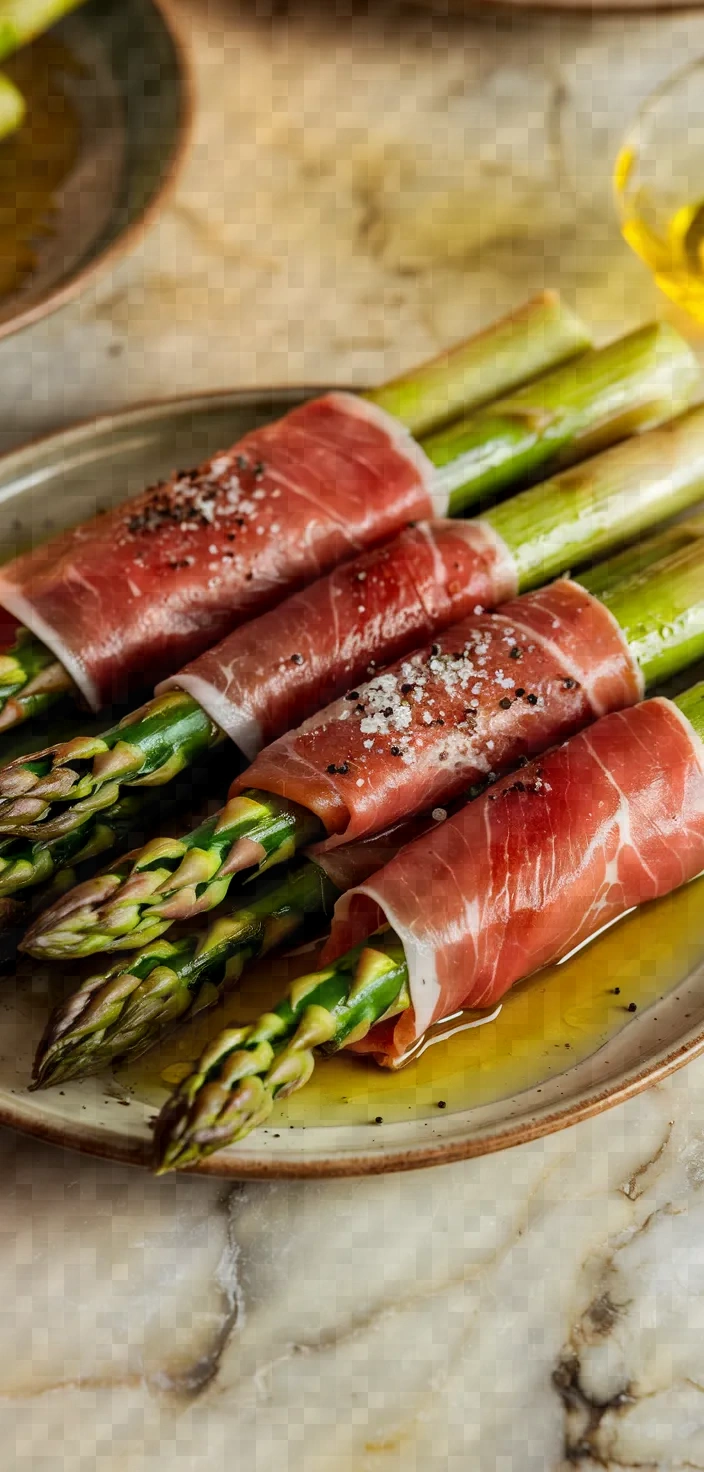 6. Passionate Prosciutto-Wrapped Asparagus