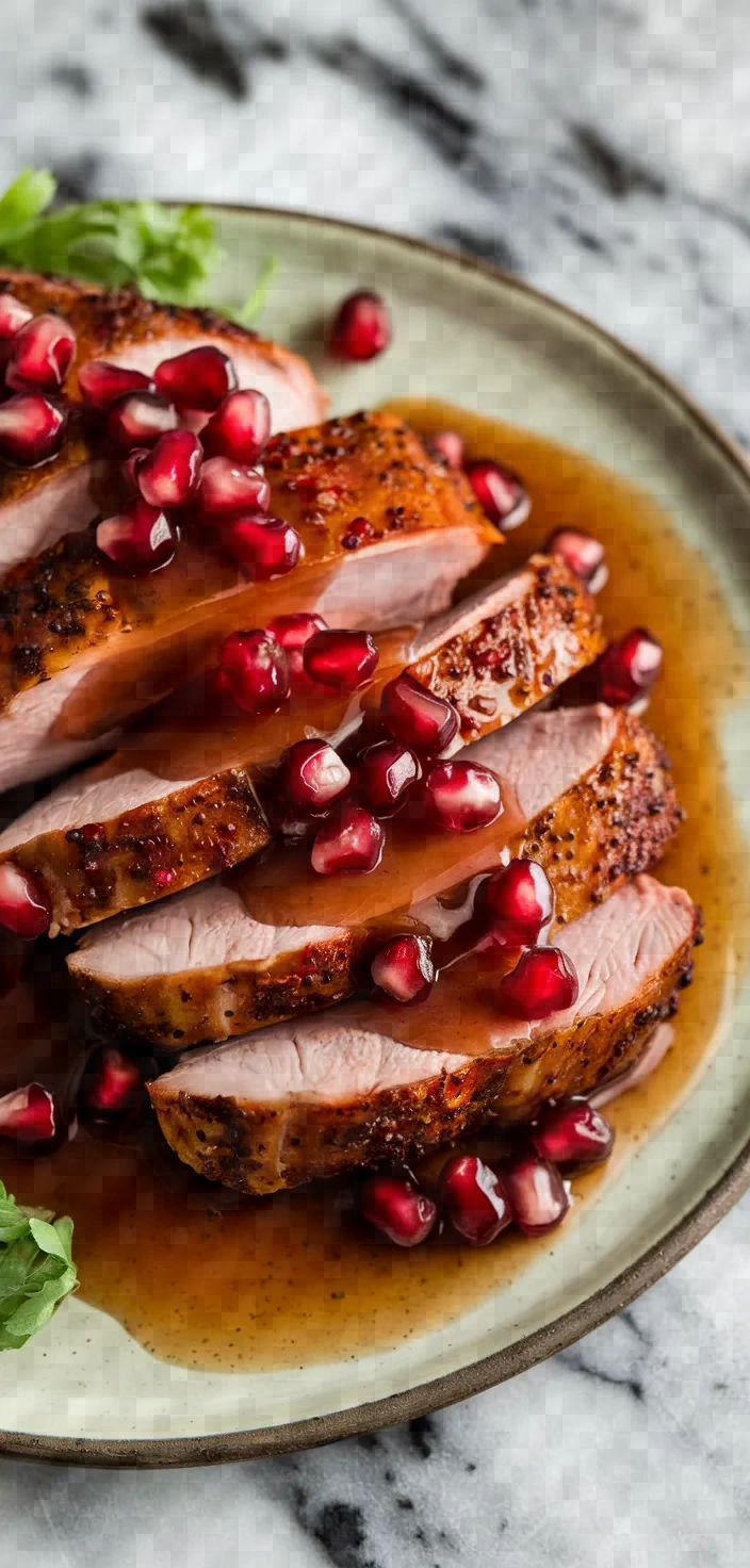 6. Pomegranate Molasses Duck Breast