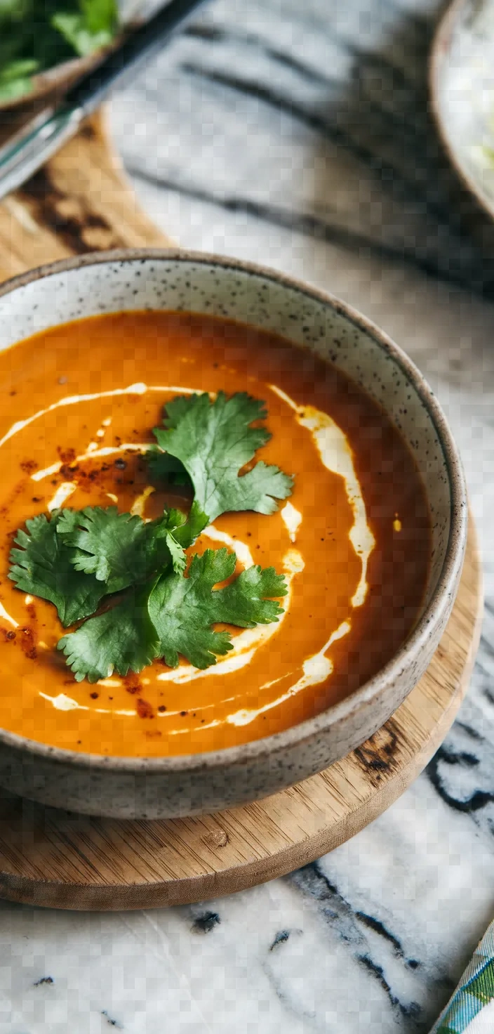 6. Spiced Carrot and Ginger Soup