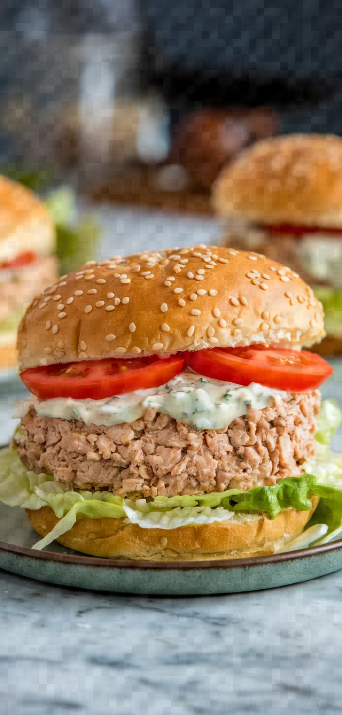 7. Chicken Caesar Burgers