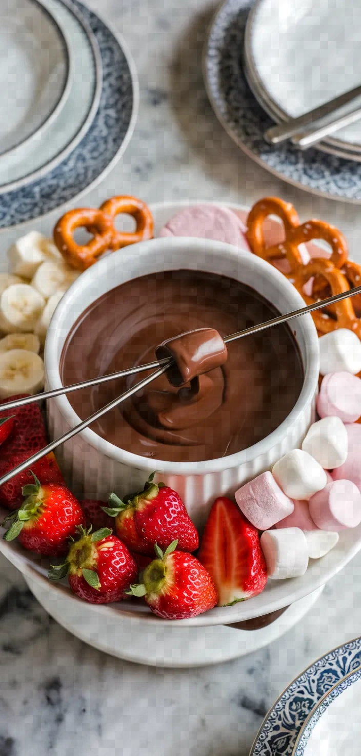 7. Chocolate Fondue