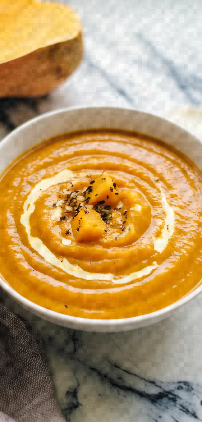 8. Butternut Squash and Ginger Vitamin-Rich Soup