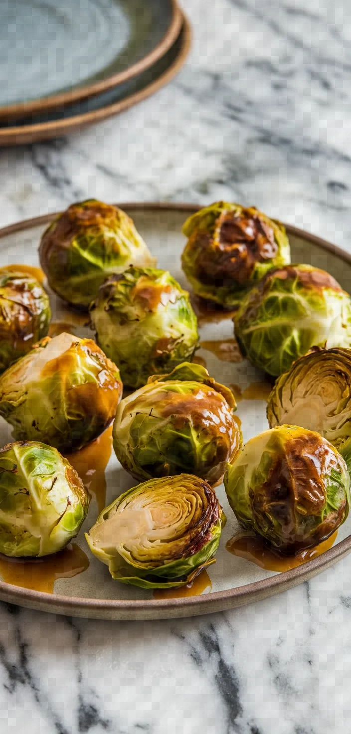 8. Dijon Maple Christmas Sprouts