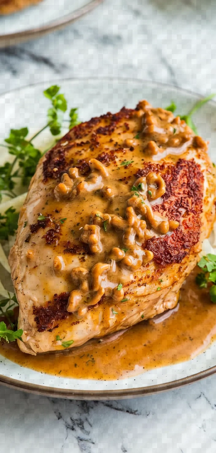 8. Maple Dijon Crockpot Chicken Breast