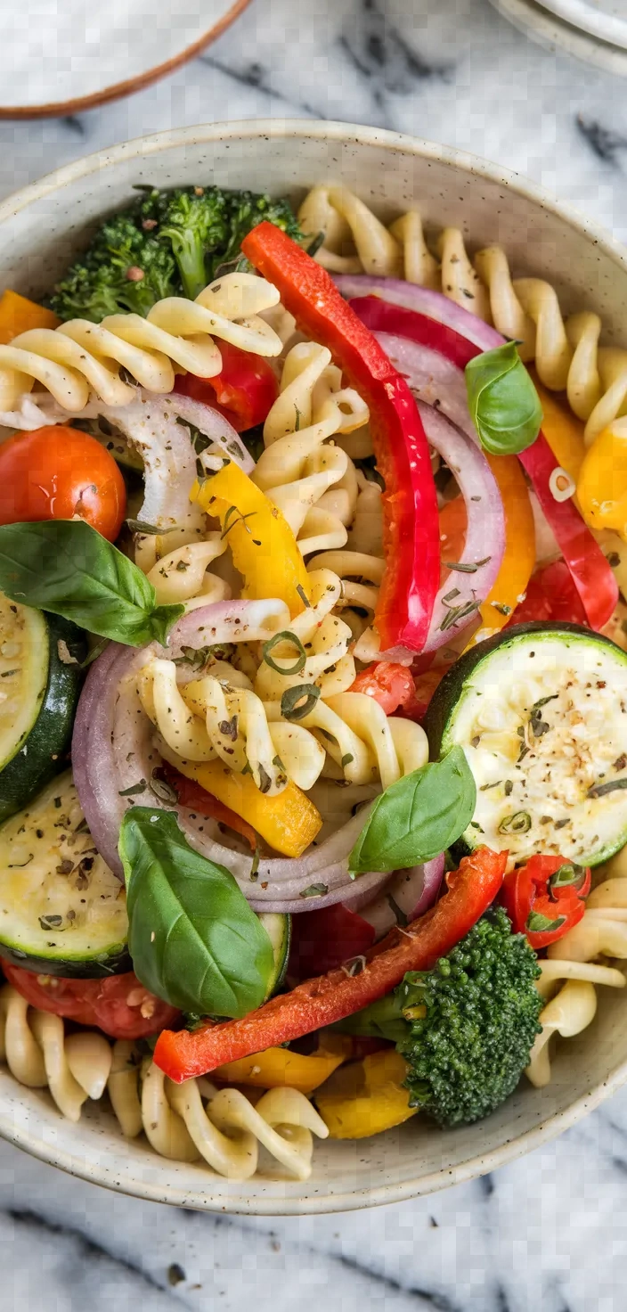 8. Plant Based Pasta Primavera