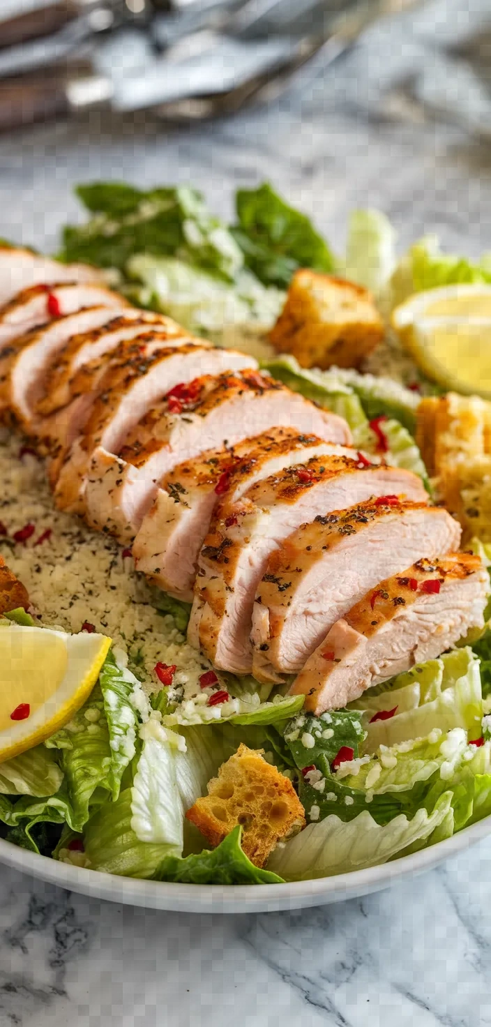 8. Spicy Chicken Caesar Salad