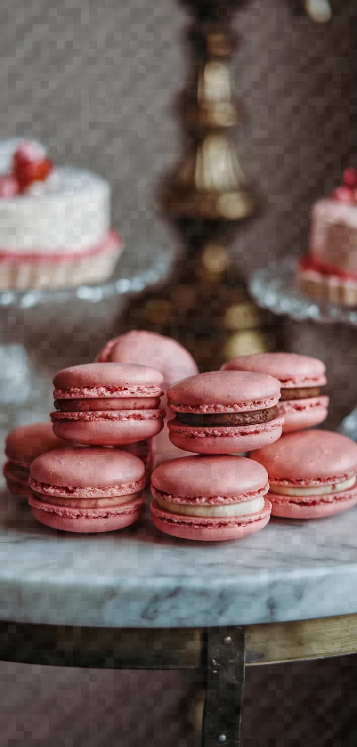 8. Valentine's Day Macarons