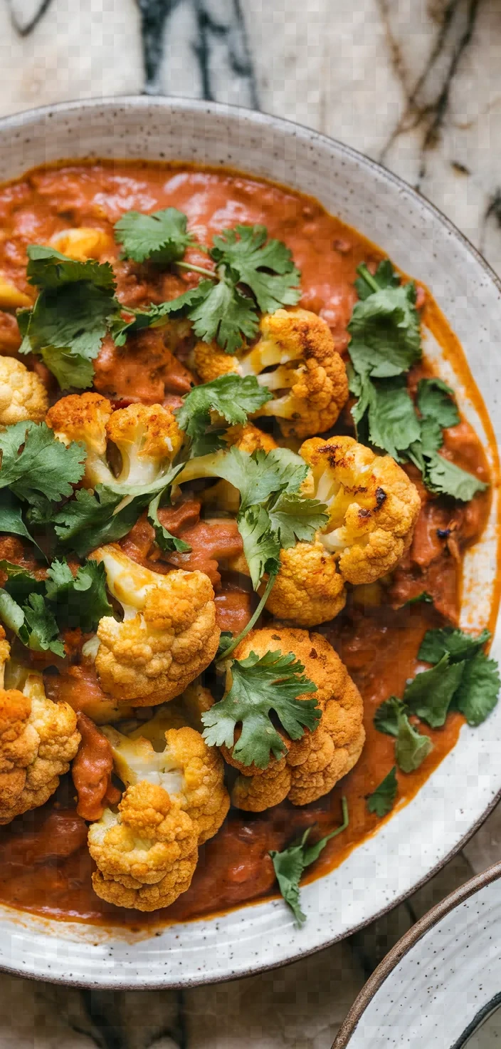 8. Veganuary Cauliflower Tikka Masala