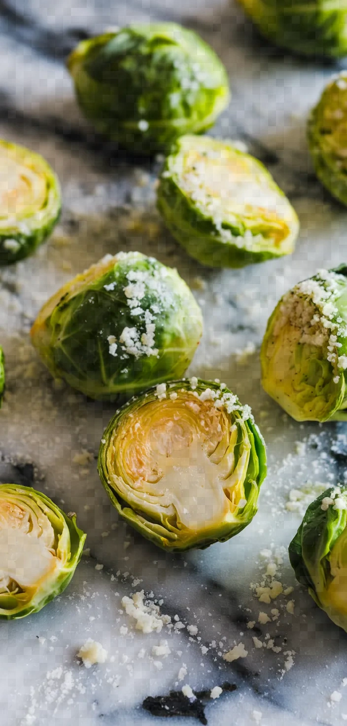 9. Garlic Parmesan Brussels Sprouts