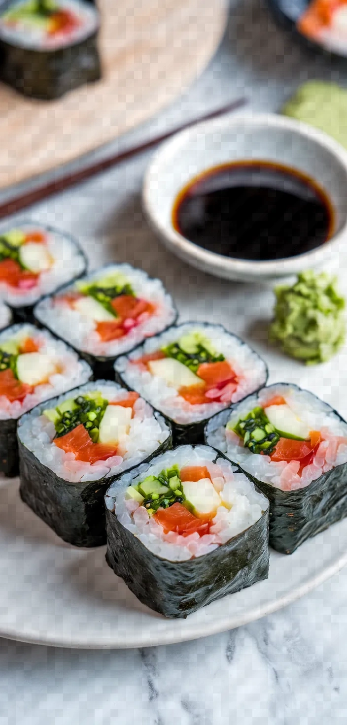 9. Plant Based Sushi Rolls