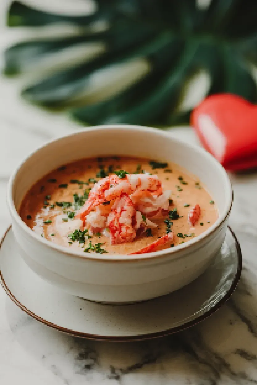 9. Valentine's Day Lobster Bisque