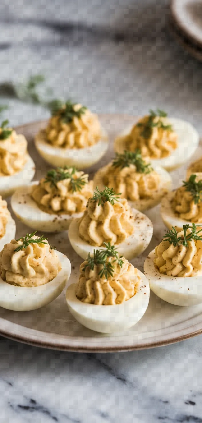 1. Easter Appetizers Deviled Quail Eggs