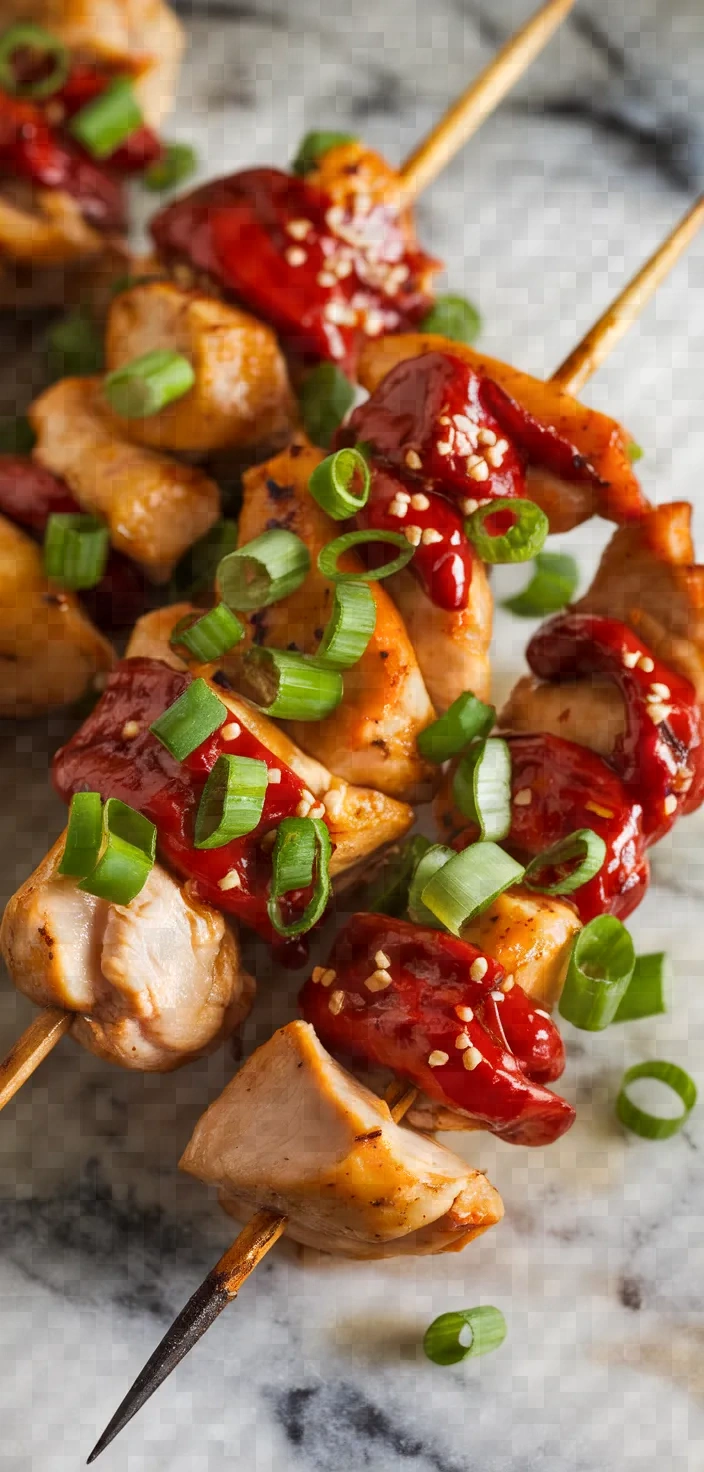 1. Korean Gochujang Chicken Skewer Recipe