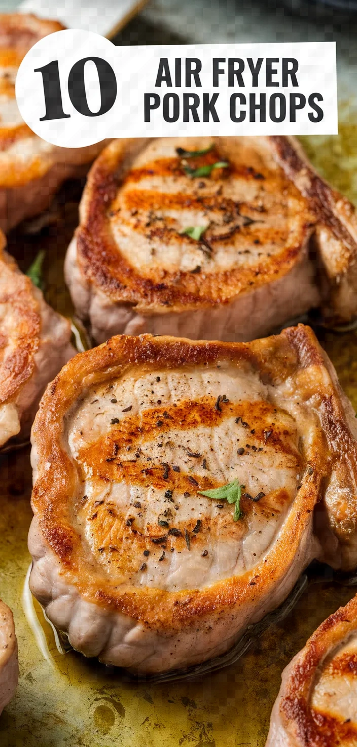 10. Air Fryer Pork Chops